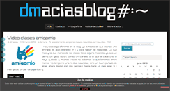 Desktop Screenshot of dmaciasblog.com